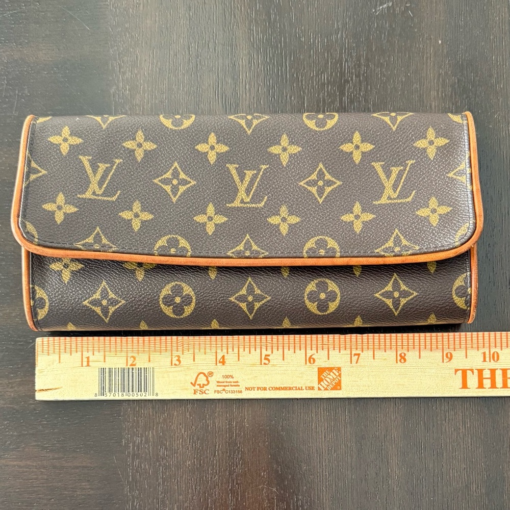 Vintage 2001 Louis Vuitton Monogram Twin Pochette GM - Picture 11 of 16